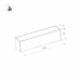 Трековый светодиодный светильник для магнитного шинопровода Arlight Mag-Flat-25-L600-18W Day4000 032829