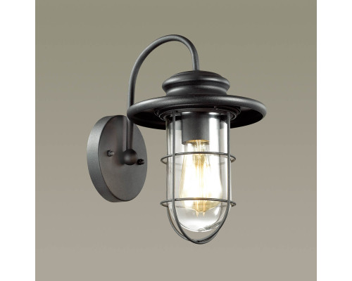 Уличный настенный светильник Odeon Light Nature Helm 4171/1W Уличный настенный светильник Odeon Light Nature Helm 4171/1W