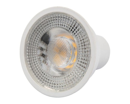 Лампа светодиодная Volpe GU10 7W 3000K прозрачная LED-JCDR-7W/3000K/GU10/38D/NR UL-00011184