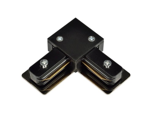 Коннектор L-образный Volpe UBX-Q121 K21 Black 1 Polybag UL-00001280