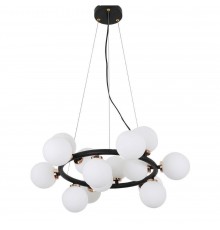 Подвесная люстра Lumina Deco Marsiada LDP 6033-15 BK+GD
