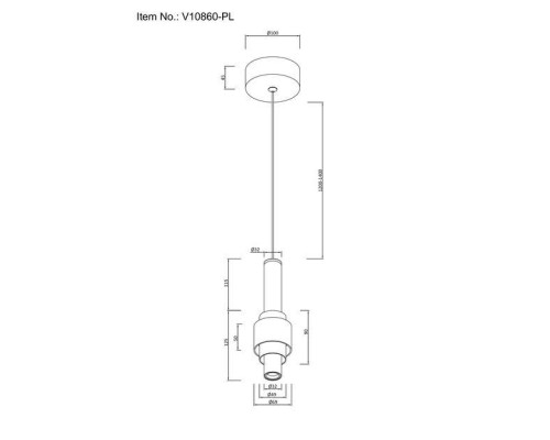 Подвесной светодиодный светильник Moderli Elsa V10860-PL Подвесной светодиодный светильник Moderli Elsa V10860-PL