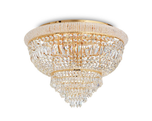 Потолочная люстра Ideal Lux Dubai PL24 Ottone 243498 Потолочная люстра Ideal Lux Dubai PL24 Ottone 243498