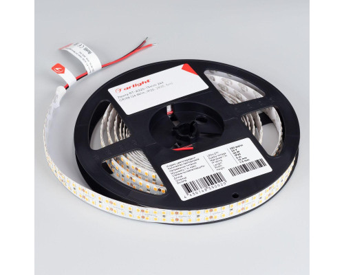 Светодиодная лента Arlight 4W/m 320Led/m 2835SMD теплый белый 5M RT-A320-15mm 24V Warm2400 044292