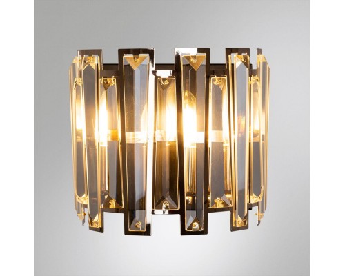 Настенный светильник Arte Lamp Amber A1028AP-2BK Настенный светильник Arte Lamp Amber A1028AP-2BK