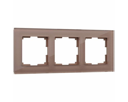 Рамка на 3 поста Werkel Favorit латте W0031142 4690389183430 Рамка на 3 поста Werkel Favorit латте W0031142 4690389183430