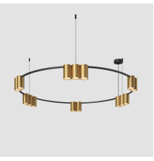 Подвесная люстра Denkirs Orbit DK4067-BK+SG