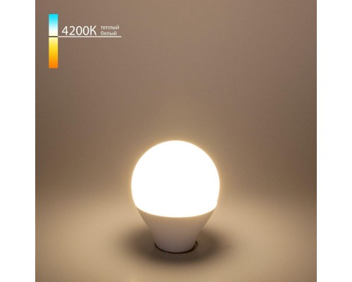 Лампа светодиодная Elektrostandard E14 7W 4200K матовая a049000 Лампа светодиодная Elektrostandard E14 7W 4200K матовая a049000
