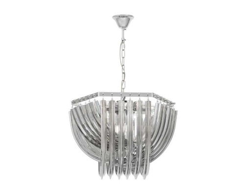 Подвесная люстра Lumina Deco Boscone LDP 7044-550 CHR+GY Подвесная люстра Lumina Deco Boscone LDP 7044-550 CHR+GY