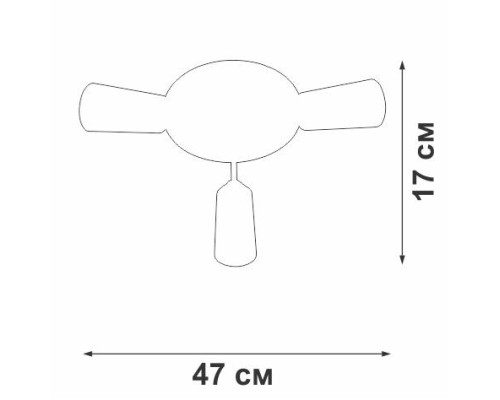 Потолочная люстра Vitaluce V3762-0/3PL Потолочная люстра Vitaluce V3762-0/3PL