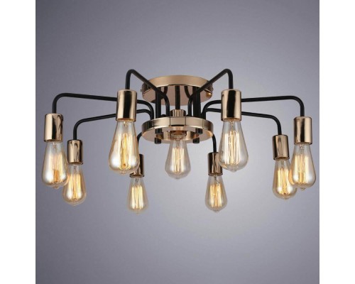 Потолочная люстра Arte Lamp A6001PL-9BK