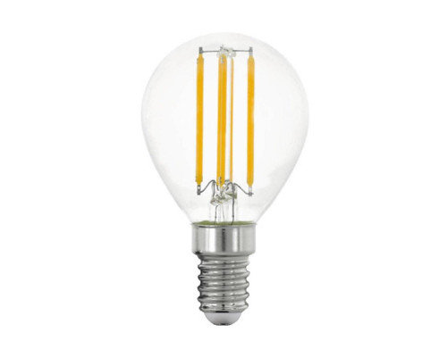 Лампа светодиодная Eglo E14 6W 2700К прозрачная 12542 Лампа светодиодная Eglo E14 6W 2700К прозрачная 12542