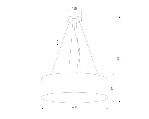 Подвесной светильник TK Lighting 4244 Rondo White Подвесной светильник TK Lighting 4244 Rondo White