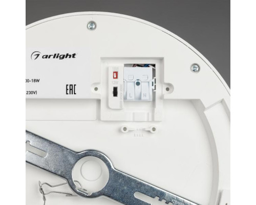 Встраиваемый светодиодный светильник Arlight CL-Fiokk-R180-12W Day4000-Mix 034466