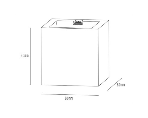 Корпус светильника Deko-Light Mini Cube 930463