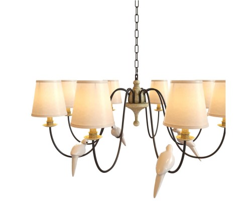 Подвесная люстра Loft IT Birds Loft1029A-8 Подвесная люстра Loft IT Birds Loft1029A-8
