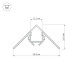 Профиль Arlight ARH-DECORE-S12-EXT-F-2000 ANOD внешний 023897