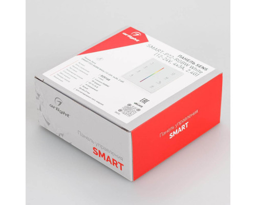 Панель управления Arlight Sens Smart-P22-RGBW White 025168 Панель управления Arlight Sens Smart-P22-RGBW White 025168
