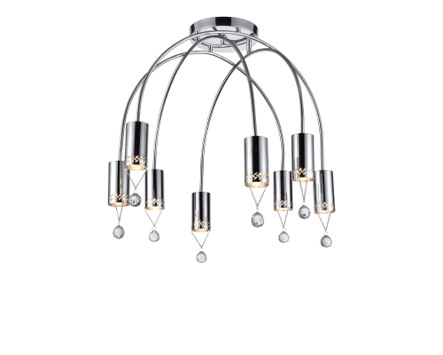 Потолочная люстра Vele Luce Pioggia VL4283L08