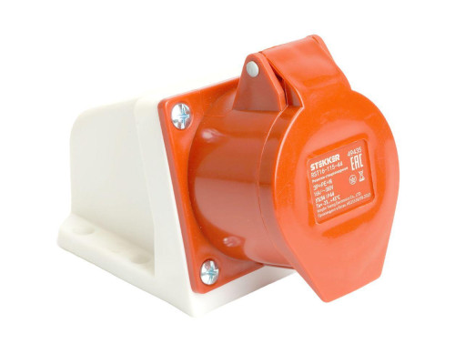 Розетка 3P+PE+N Stekker с крышкой красный RST16-115-44 49435 Розетка 3P+PE+N Stekker с крышкой красный RST16-115-44 49435