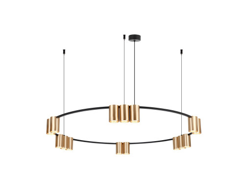 Подвесная люстра Denkirs Orbit DK4067-BK+SG Подвесная люстра Denkirs Orbit DK4067-BK+SG