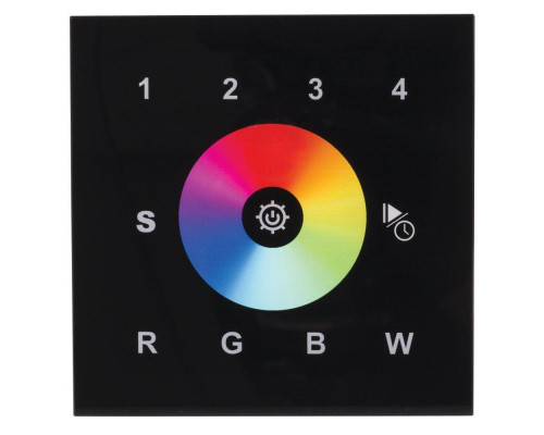 Панель управления Arlight Dali-901-11-4G-RGBW-DT8-IN Black 037201 Панель управления Arlight Dali-901-11-4G-RGBW-DT8-IN Black 037201