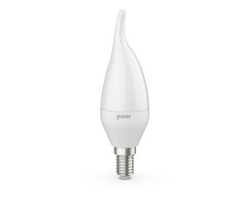 Лампа светодиодная Gauss E14 6.5W 4100K матовая 104101207 Лампа светодиодная Gauss E14 6.5W 4100K матовая 104101207