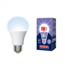 Лампа светодиодная E27 25W 6500K матовая LED-A70-25W/6500K/E27/FR/NR UL-00004471