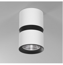 Потолочный светодиодный светильник Elektrostandard Kayo 25049/LED 12W 4000К белый/черный a064731