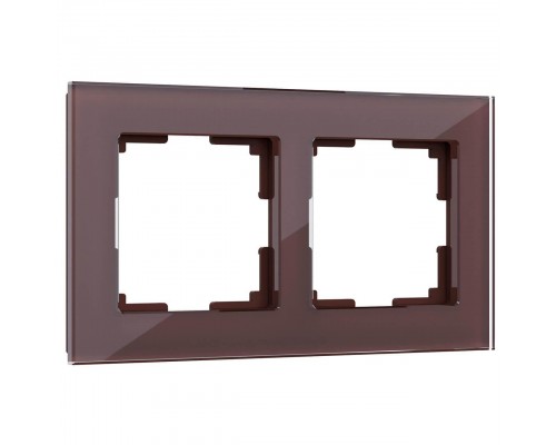 Рамка на 2 поста Werkel Favorit мокко W0021118 4690389159718 Рамка на 2 поста Werkel Favorit мокко W0021118 4690389159718