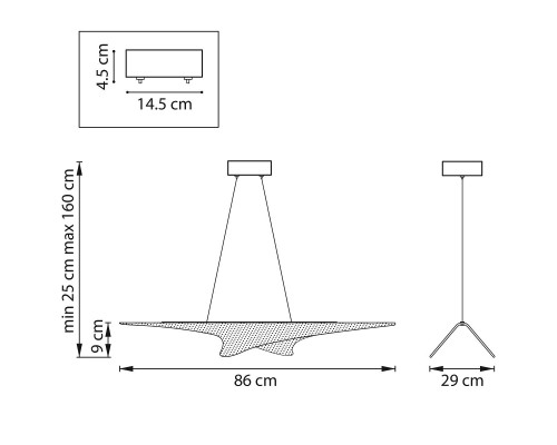 Подвесная светодиодная люстра Lightstar Varese 731313 Подвесная светодиодная люстра Lightstar Varese 731313