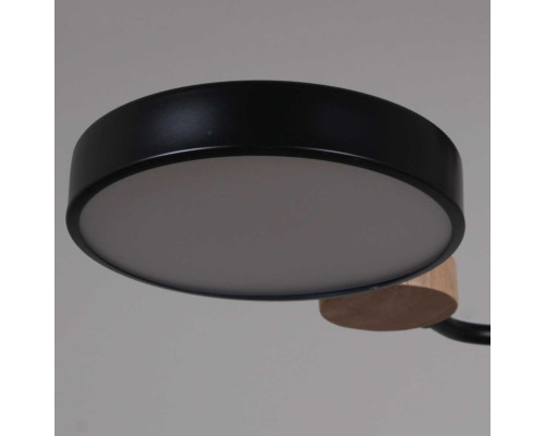 Светильник потолочный Reluce 03326-0.3-05 BK+WOOD