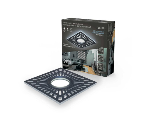 Встраиваемый светильник Gauss Backlight BL126