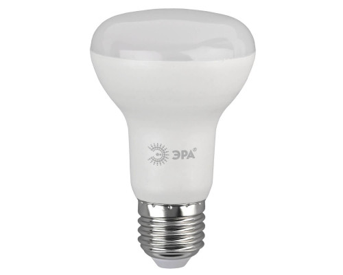 Лампа светодиодная ЭРА E27 8W 2700K матовая LED R63-8W-827-E27 Б0020557 Лампа светодиодная ЭРА E27 8W 2700K матовая LED R63-8W-827-E27 Б0020557