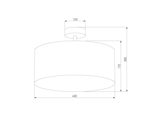 Потолочный светильник TK Lighting 1039 Rondo