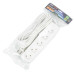 Удлинитель Uniel Ultra 5гн х 5м б/з S-CU5-5 White UL-00009991