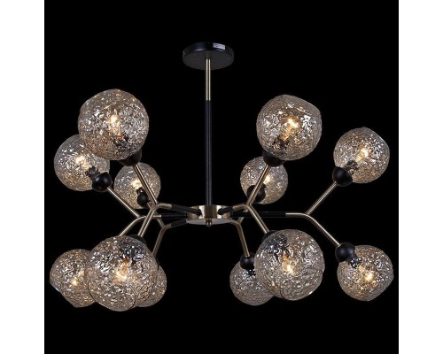 Подвесная люстра Illumico IL0268-12PSQ-79 BK AB Подвесная люстра Illumico IL0268-12PSQ-79 BK AB