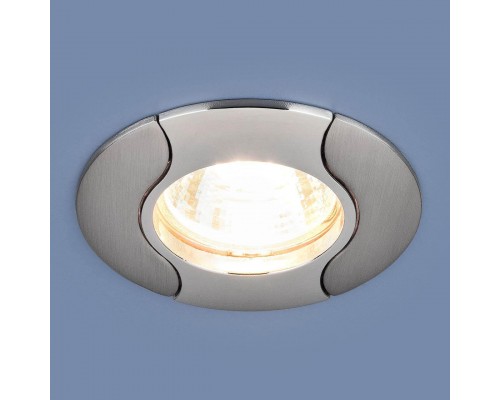 Встраиваемый светильник Elektrostandard 7006 MR16 CH/N хром/никель a041155