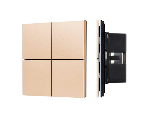 Панель управления Arlight KNX-304-23-IN Champagne 039665 Панель управления Arlight KNX-304-23-IN Champagne 039665