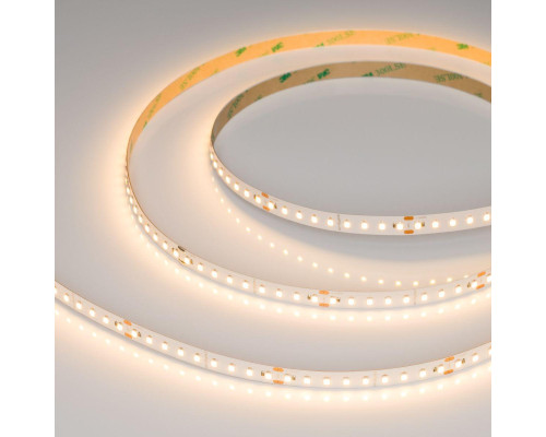 Светодиодная лента Arlight 8W/m 126Led/m 2835SMD теплый белый 5M UL-A126-10mm 24V Warm2700 044498 Светодиодная лента Arlight 8W/m 126Led/m 2835SMD теплый белый 5M UL-A126-10mm 24V Warm2700 044498