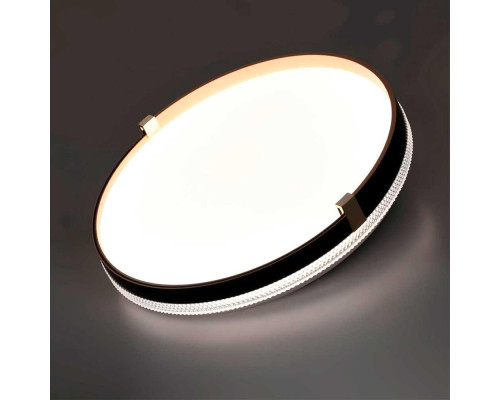 Настенно-потолочный светодиодный светильник Sonex Pale Olidi Black 7647/CL Настенно-потолочный светодиодный светильник Sonex Pale Olidi Black 7647/CL