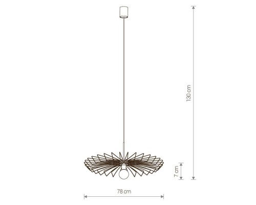 Подвесной светильник Nowodvorski Umbrella 8873