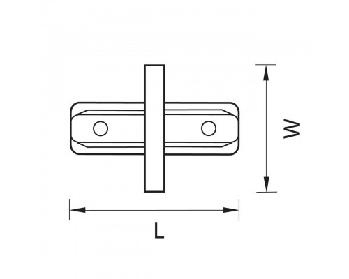 Коннектор прямой Lightstar Barra 501106