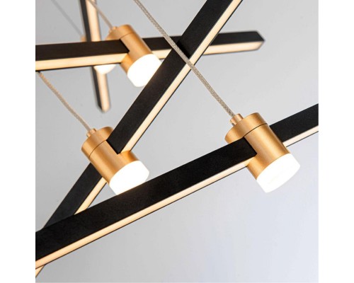 Подвесной светодиодный светильник Arte Lamp Errai A2195SP-5BK Подвесной светодиодный светильник Arte Lamp Errai A2195SP-5BK