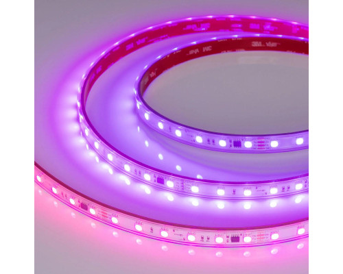 Светодиодная лента Arlight 12W/m 60LED/m 5060SMD разноцветный 5М SPI-PFS-B60-12mm 24V 039602 Светодиодная лента Arlight 12W/m 60LED/m 5060SMD разноцветный 5М SPI-PFS-B60-12mm 24V 039602