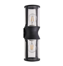 Уличный настенный светильник Arte Lamp Minchir A8306AL-2BK