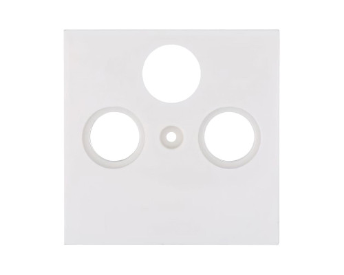 Накладка LK Studio розетки TV+FM+SAT, 2(3) отверстия (белый) LK80 845204-1 Накладка LK Studio розетки TV+FM+SAT, 2(3) отверстия (белый) LK80 845204-1