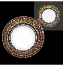 Точечный светильник Reluce 53201-9.0-001LF GX53+LED4W TEA Точечный светильник Reluce 53201-9.0-001LF GX53+LED4W TEA