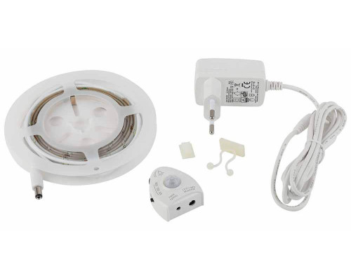 Светодиодная лента ЭРА 4,8W/m 30LED/m 2835SMD холодный белый 1,2M 2835move-4,8-30-12-6500-1,2m Б0043071 Светодиодная лента ЭРА 4,8W/m 30LED/m 2835SMD холодный белый 1,2M 2835move-4,8-30-12-6500-1,2m Б0043071