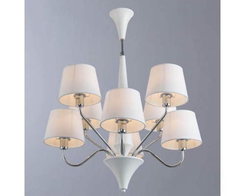 Подвесная люстра Arte Lamp A1528LM-8WH